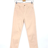 Blush Pink High Rise Straight Leg Stretch Jeans / ETIQUETA NEGRA - Size 27