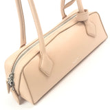 Blush Pink LE TECKEL Small Leather Shoulder Bag / ALAIA
