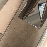 Blush Pink LE TECKEL Small Leather Shoulder Bag / ALAIA