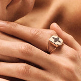 BOWIE N°2 White Diamond Ring / PASCALE MONVOISIN - Size 54