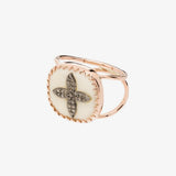 BOWIE N°2 White Diamond Ring / PASCALE MONVOISIN - Size 54