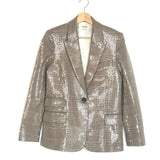 Braun Venus Car Sequinned Blazer / ZADIG & VOLTAIRE - Size 34