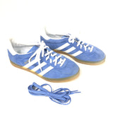 Bright Blue GAZELLE Suede Sneakers / ADIDAS - Size 38