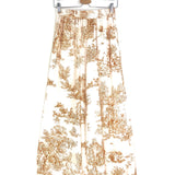Bronze Toile de Jouy Print Pants / PORTINERIA LORANN - One Size