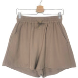 Brown Barket Woven Shorts / VARLEY - Size S