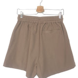 Brown Barket Woven Shorts / VARLEY - Size S