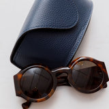 Brown CHUNKY Tortoiseshell Anagram Round Sunglasses / LOEWE