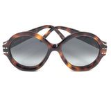 Brown DIOR SIGNATURE R1U Round Sunglasses / DIOR