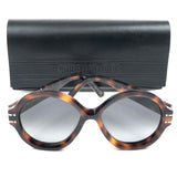 Brown DIOR SIGNATURE R1U Round Sunglasses / DIOR
