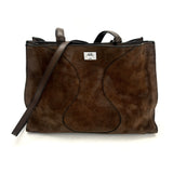 Brown JACK Adjustable Strap Suede Bag / ZADIG & VOLTAIRE