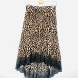 Brown Joslin Leopard Print Skirt / ZADIG & VOLTAIRE - Size 34