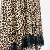 Brown Joslin Leopard Print Skirt / ZADIG & VOLTAIRE - Size 34