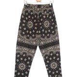 Brown Leopard Bandana Print Cotton Pants / ARIZONA LOVE - Size S/M