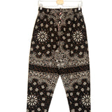 Brown Leopard Bandana Print Cotton Pants / ARIZONA LOVE - Size S/M