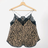 Brown Leopard Print Christy Print Leo Silk Camisole / ZADIG & VOLTAIRE - Size XS