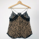 Brown Leopard Print Christy Print Leo Silk Camisole / ZADIG & VOLTAIRE - Size XS