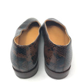 Brown MATILDA Python Print Low Flat Ballerinas / SEZANE - Size 37