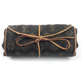 Brown Monogram Canvas Folding Jewelry Case / LOUIS VUITTON