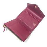 Brown Monogram Compact Leather Wallet / LOUIS VUITTON