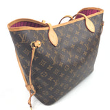 Brown Monogram Neverfull MM Tote Bag / LOUIS VUITTON