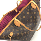 Brown Monogram Neverfull MM Tote Bag / LOUIS VUITTON