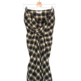 Brown Plaid Wool-blend NICOLE Pencil Skirt / ISABEL MARANT ETOILE