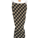 Brown Plaid Wool-blend NICOLE Pencil Skirt / ISABEL MARANT ETOILE