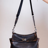 Brown RODEO Small Messenger Bag / BALENCIAGA