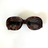 Brown Round-frame Tortoiseshell Acetate Sunglasses / LOEWE