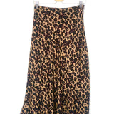 Brown TEDDY Leopard Print Slip Skirt / BA&SH - Size 0