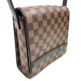Brown TRIBECA Damier Ebène Coated Canvas Mini Shoulder Bag / LOUIS VUITTON