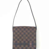 Brown TRIBECA Damier Ebène Coated Canvas Mini Shoulder Bag / LOUIS VUITTON