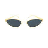 Brushed Gold BELLA Cat Eye Sunglasses / KAREN WAZEN