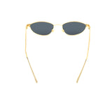 Brushed Gold BELLA Cat Eye Sunglasses / KAREN WAZEN