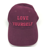 Burgundy KLELIA "Love Yourself" Baseball Cap / ZADIG & VOLTAIRE - One Size
