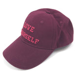 Burgundy KLELIA "Love Yourself" Baseball Cap / ZADIG & VOLTAIRE - One Size