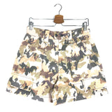 Camo Print ELIANO Cotton High-Rise Cargo Shorts / ISABEL MARANT - Size 38