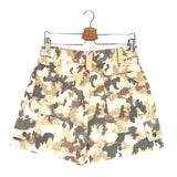 Camo Print ELIANO Cotton High-Rise Cargo Shorts / ISABEL MARANT - Size 38