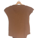 Caramel SEBANI Padded T-shirt / ISABEL MARANT - Size S