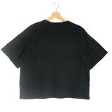Carbone Grey "FEEL YOUR SOUL" Organic Cotton T-shirt / LEON & HARPER - Size S
