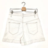 Chalk LILESIBB Denim Shorts / ISABEL MARANT ETOILE - Size 38