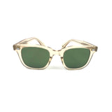 Champagne Acetate and Green Lenses CALABAR 49-D Sunglasses / GARRETT LEIGHT
