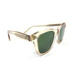 Champagne Acetate and Green Lenses CALABAR 49-D Sunglasses / GARRETT LEIGHT