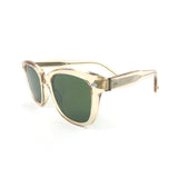 Champagne Acetate and Green Lenses CALABAR 49-D Sunglasses / GARRETT LEIGHT