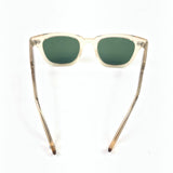 Champagne Acetate and Green Lenses CALABAR 49-D Sunglasses / GARRETT LEIGHT
