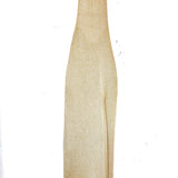 Champagne SURYA Knitted Halter Neck Maxi Dress / HONEST THE LABEL - Size S