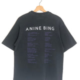 Charcoal STARDUST Cotton Tee / ANINE BING - Size S