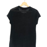Charcoal  THIRD Linen Short Sleeves Tee / IRO - Size XXS