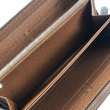 Cognac Brown ZIPPY Epi Leather Wallet / LOUIS VUITTON