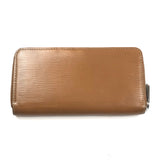 Cognac Brown ZIPPY Epi Leather Wallet / LOUIS VUITTON